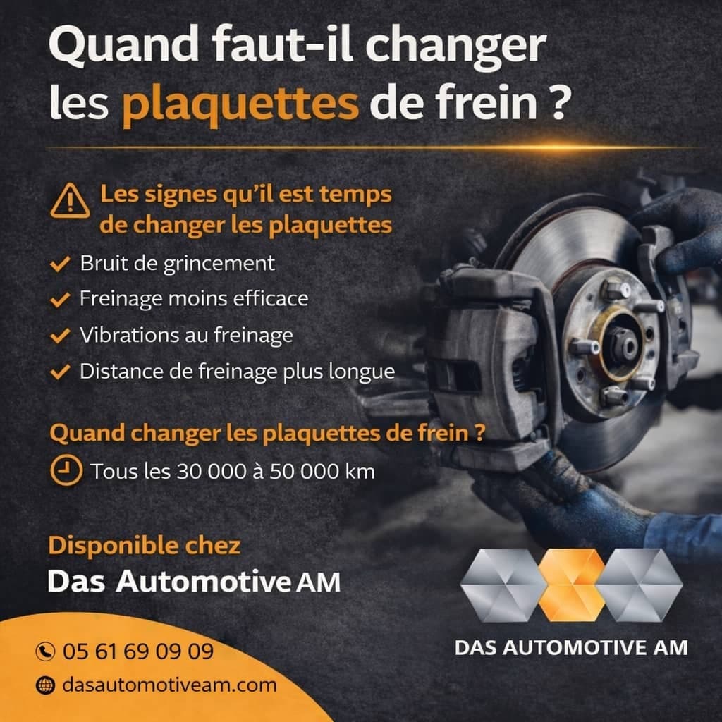 Plaquettes de frein en Algérie - sécurité et entretien automobile